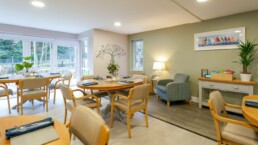 Dining area at Yorkshire Care Home, Brighouse