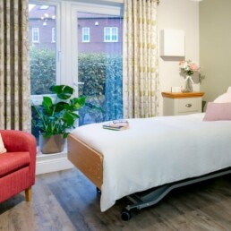 Whitby Court Care Home Bedroom Brighouse, Yorkshire