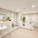 Assisted bathroom with a specialist bath and hoist seat at The Maltings Care Home, Bridlington