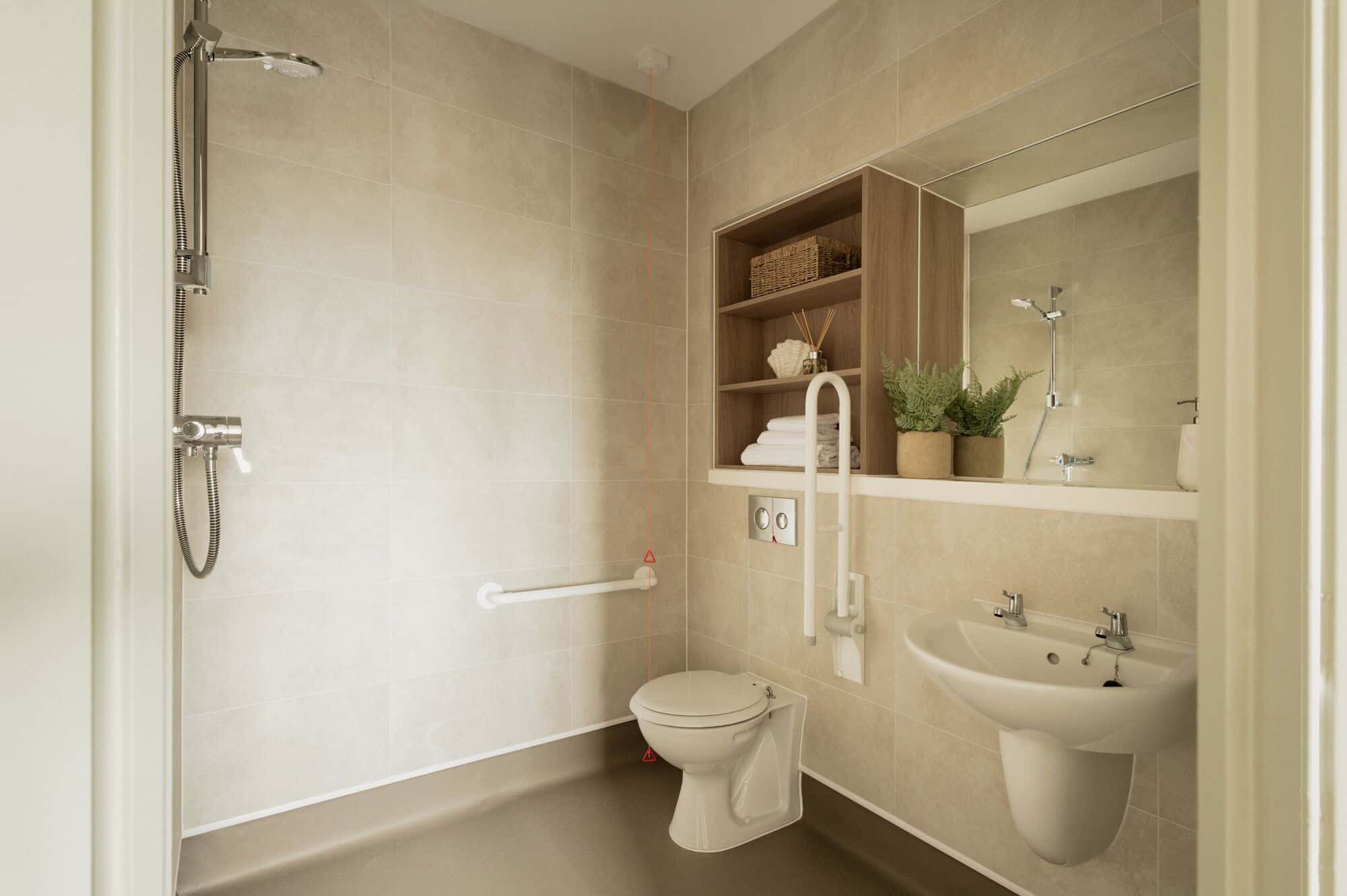 Elland Court – Bathrooms & WC 2